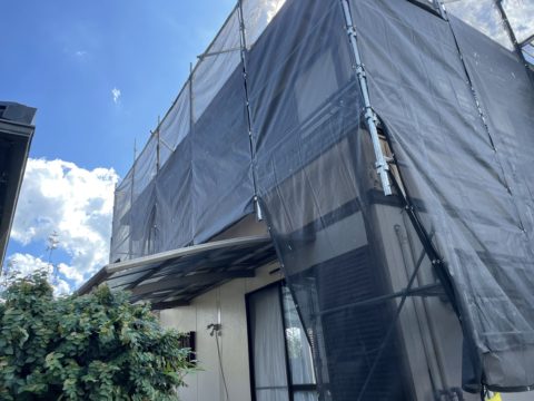 外壁塗装工事　　滋賀県